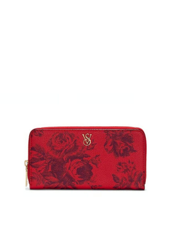 Гаманець Victoria's Secret Large Wallet with Zip Red Floral