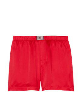 Шорти Satin Shine Patch Boxer Shorts Lipstick