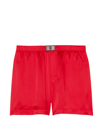 Шорти Satin Shine Patch Boxer Shorts Lipstick