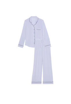 Пижама Modal Long Pajama Set Blue Crescent