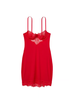 Пеньюар Modal & Lace Cupped Mini Slip Dress Lipstick