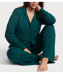 Пижама Modal Long Pajama Set Green
