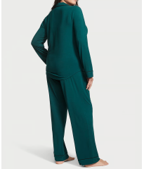 Піжама Modal Long Pajama Set Green