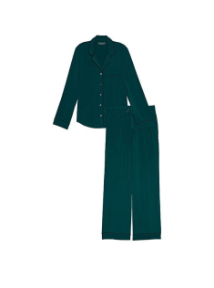 Піжама Modal Long Pajama Set Green