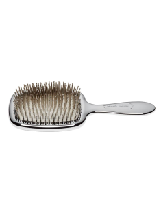 Гребінець Superbrush JANEKE Silver із дзеркалом