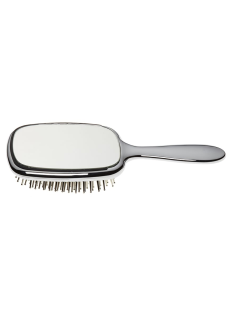 Гребінець Superbrush JANEKE Silver із дзеркалом