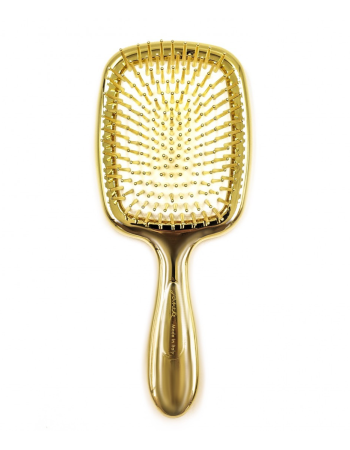 Расческа Superbrush JANEKE Gold с зеркалом