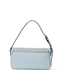 Сумка Baguette Shoulder Bag Blue Woven