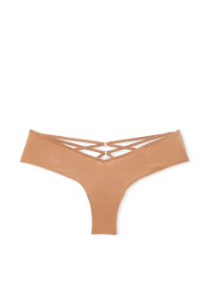 Трусики Strappy-Back High-Leg Cheeky Panty Beige