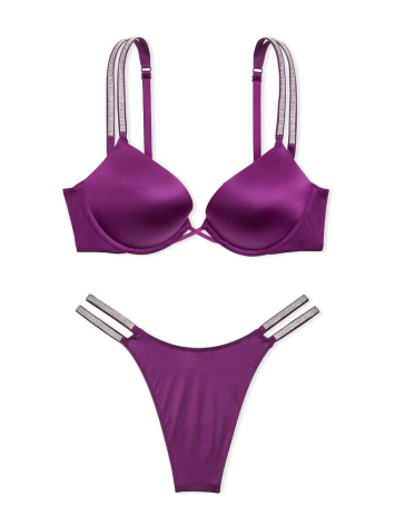 Комплект білизни Bombshell Double Shine Strap Push-Up Bra Set