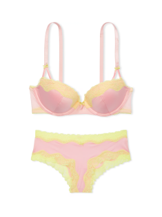 Комплект білизни VICTORIA'S SECRET Tease Push-Up Bra Set Pretty Blossom