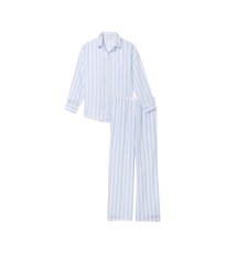 Піжама Cotton-Modal Long Pj Set Blue Crescent Stripe