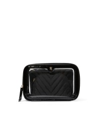 Косметичка 3в1 3-Piece Makeup Bag Black logo VS