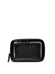 Косметичка 3в1 3-Piece Makeup Bag Black logo VS