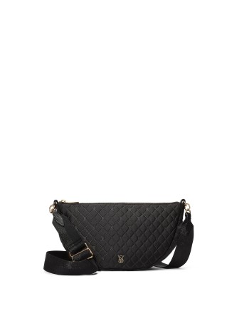 Сумка Крос-боді Sling Crossbody Bag Black Satin