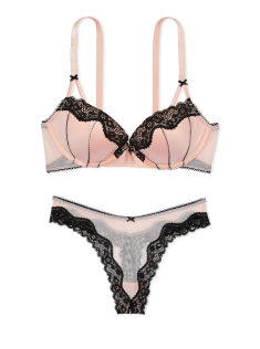 Комплект білизни VICTORIA'S SECRET Tease Push-Up Bra Set Purest Pink