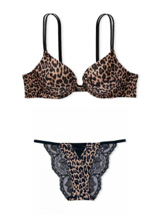 Комплект білизни Push-Up Bra Leopard Set