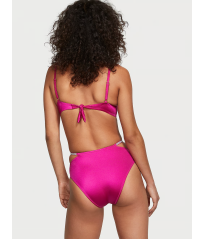 Купальник Shine-Trim Push-Up Bikini Top Brazilian Bikini Bottom Berry Blush