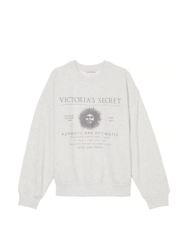 Світшот Cotton Fleece Oversized Crewneck