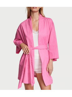 Пижама Cotton 3-Piece Pajama Set Hollywood Pink Mini Dots