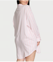 Ночная рубашка Modal-Cotton Sleepshirt Pretty Blossom Stripes