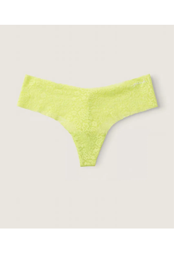 Трусики No-show Soft Lace Thong Panty Neon