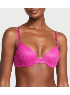 Комплект білизни Icon Push-Up Demi Bra Fuchsia Frenzy Thong Set