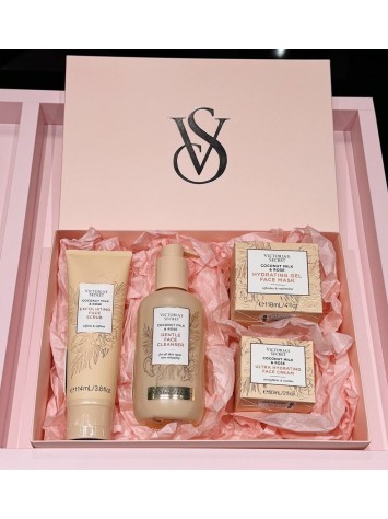 Набір косметики для обличчя  CALM Coconut Milk & Rose Set
