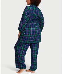 Піжама Flannel 3-Piece Long Pajama Set Plaid