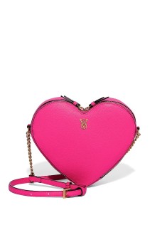 Сумка Heart Crossbody Bag Hot Pink