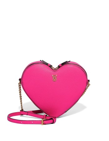 Сумка Heart Crossbody Bag Hot Pink
