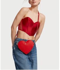 Сумка Heart Crossbody Bag Red