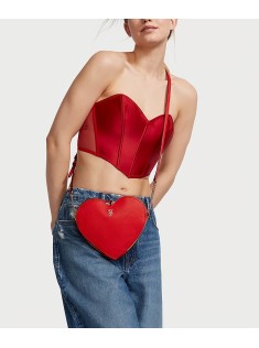 Сумка Heart Crossbody Bag Red