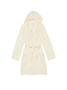 Плюшевий халат PINK Polar Fleece Robe White