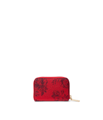 Кошелек Small Wallet with Zip Red Floral 