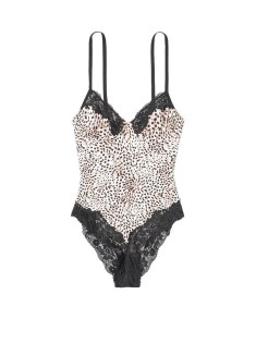 Боді Lace trim modal bodysuit Victoria's Secret
