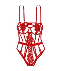 Боди Very Sexy Floral Embroidered Strappy Teddy