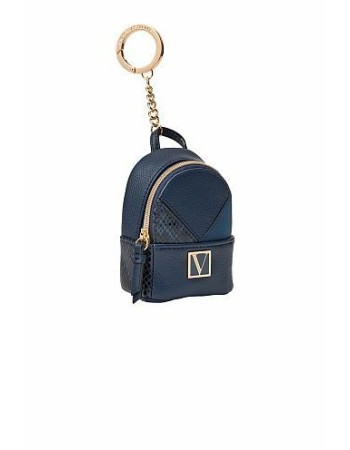Брелок для ключей Victoria’s Secret Small Backpack Black & Blue