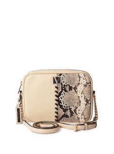 Сумка Вікторія Сікрет The Victoria Top Zip crossbody Python