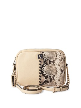 Сумка Виктория Сикрет The Victoria Top Zip crossbody Python