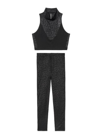 Набір для спорту Victoria Sport Bra Set &  High-rise Leopard Tight