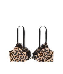 Бюстгальтер Bombshell Add-2-Cups Lace-Trim Push-Up Bra Leopard Print