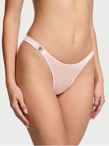 Трусики Scattered Shine Strap Smooth Thong Panty Angel Pink