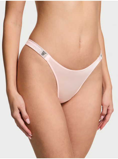 Трусики Scattered Shine Strap Smooth Thong Panty Angel Pink