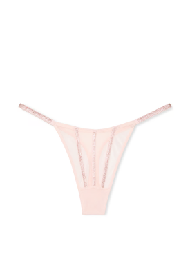 Трусики Sheer Shine Thong Panty Angel Pink