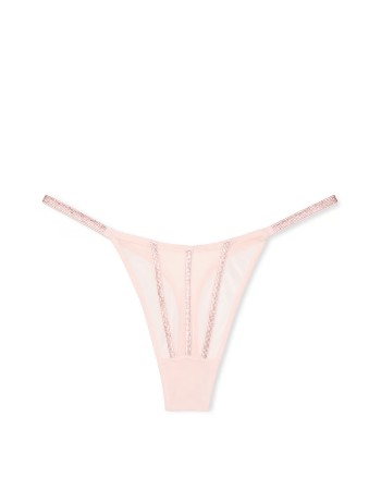 Трусики Sheer Shine Thong Panty Angel Pink