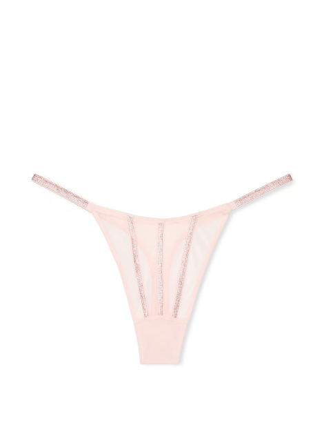 Трусики Sheer Shine Thong Panty Angel Pink