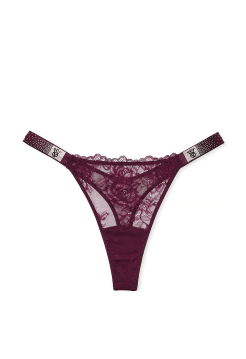 Трусики Scattered Shine Strap Lace Thong Panty Kir