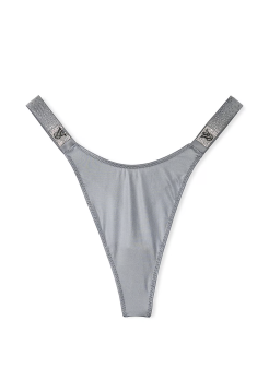 Трусики Scattered Shine Strap Smooth Thong Panty Asteroid Grey