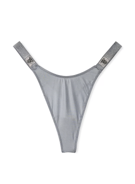 Трусики Scattered Shine Strap Smooth Thong Panty Asteroid Grey